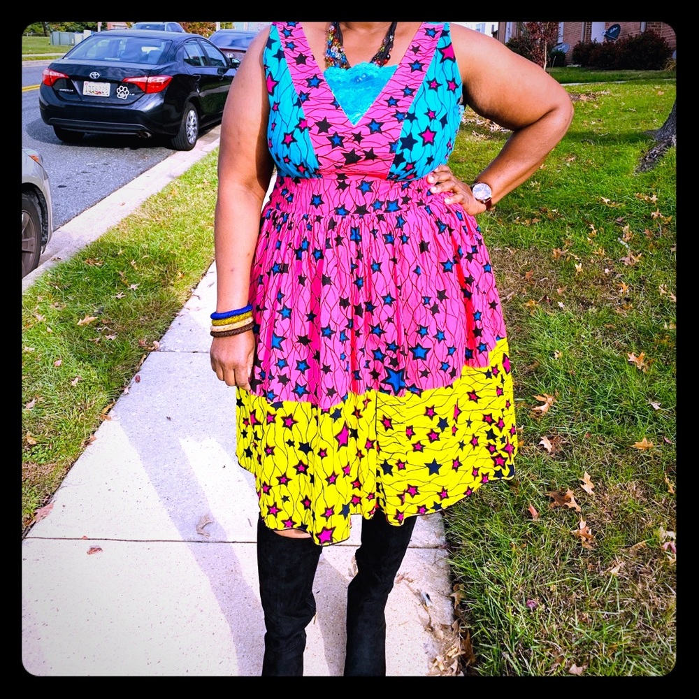 Ankara Dress. XL/2XL